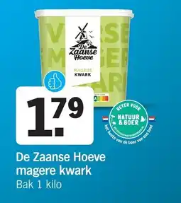 Albert Heijn De Zaanse Hoeve magere kwark aanbieding