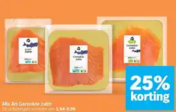 Albert Heijn Alle AH Gerookte zalm aanbieding