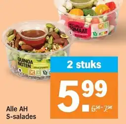 Albert Heijn Alle AH S-salades aanbieding