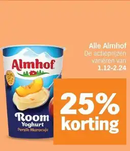 Albert Heijn Alle Almhof aanbieding