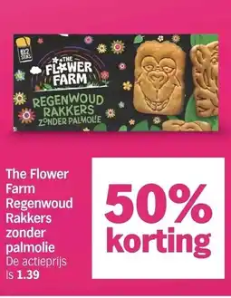 Albert Heijn The Flower Farm Regenwoud Rakkers zonder palmolie aanbieding