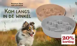 Discus Beeztees Nom anti-schrokbak aanbieding