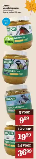 Discus Discus vogelpindakaas aanbieding