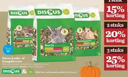 Discus Discus konijn- of knaagdiervoer aanbieding