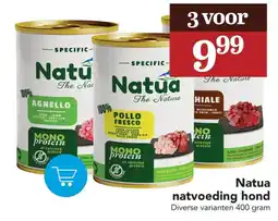 Discus Natua natvoeding hond aanbieding