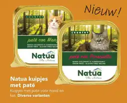 Discus Natua kuipjes met paté aanbieding