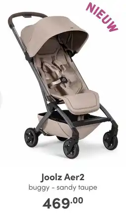 Baby & Tiener Joolz Aer2 buggy - sandy taupe aanbieding
