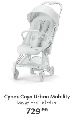 Baby & Tiener Cybex Coya Urban Mobility buggy - white | white aanbieding