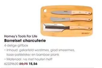 Homey's Tools For Life Borrelset charcuterie