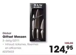 HANOS Global Giftset Messen aanbieding