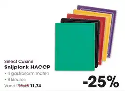 HANOS Select Cuisine Snijplank HACCP aanbieding