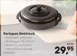 HANOS Partypan Elektrisch aanbieding