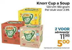 Trekpleister Knorr Cup a Soup aanbieding