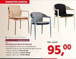 HANOS Kaja Warmtekussens Berlin & Hamburg aanbieding