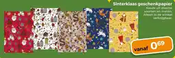 Trekpleister Sinterklaas Geschenkpapier aanbieding