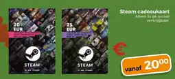 Trekpleister Steam Cadeaukaart aanbieding