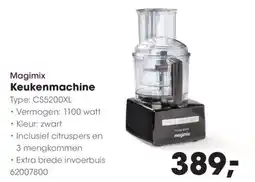 HANOS Magimix Keukenmachine aanbieding