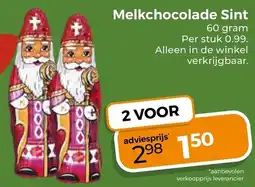 Trekpleister Melkchocolade Sint aanbieding