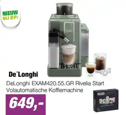 EP De'Longhi DeLonghi EXAM420.55.GR Rivelia Start aanbieding