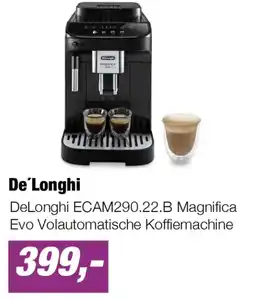 EP De'Longhi DeLonghi ECAM290.22.B Magnifica Evo Volautomatische Koffiemachine aanbieding