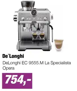 EP De'Longhi DeLonghi EC 9555.M La Specialista Opera aanbieding