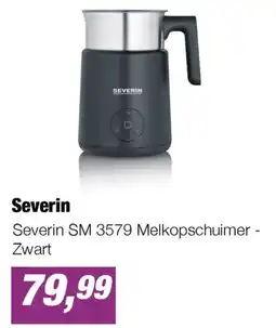 EP Severin Severin SM 3579 Melkopschuimer - Zwart aanbieding