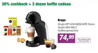 Krups Krups KP1438 NESCAFE Dolce Gusto Mini Me 2 Koffiecupmachine