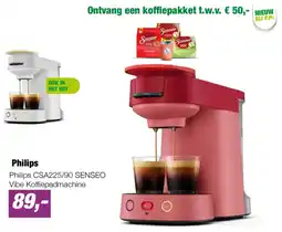 EP Philips CSA225/90 SENSEO Vibe Koffiepadmachine aanbieding