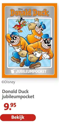 Bruna Disney Donald Duck Jubileumpocket aanbieding