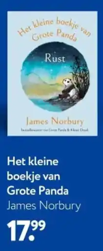 Primera Het kleine boekje van Grote Panda James Norbury aanbieding