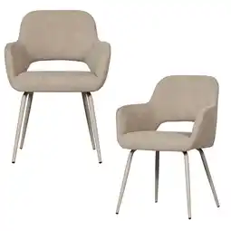 Wehkamp WOOOD eetkamerstoel (set van 2) Jenny aanbieding