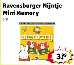 Kruidvat Ravensburger Nijntje Mini Memory aanbieding