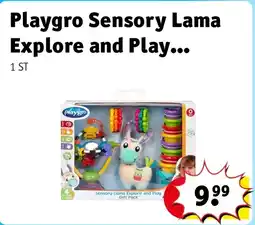 Kruidvat Playgro Sensory Lama Explore and Play Speelset aanbieding