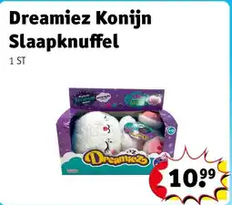 Kruidvat Dreamiez Konijn Slaapknuffel aanbieding