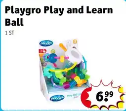 Kruidvat Playgro Play and Learn Ball aanbieding