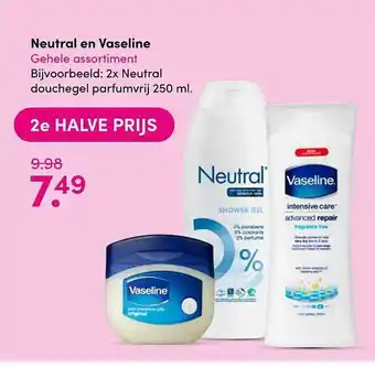 Drogisterij Visser Neutral en vaseline aanbieding