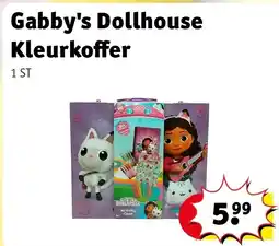 Kruidvat Gabby's Dollhouse Kleurkoffer aanbieding