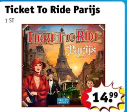 Kruidvat Ticket To Ride Parijs aanbieding