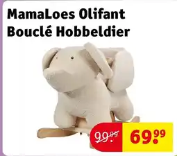 Kruidvat MamaLoes Olifant Bouclé Hobbeldier aanbieding