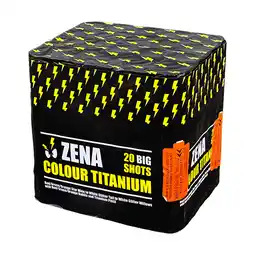 Zena Vuurwerk Zena Colour Titanium 20sh (6) aanbieding
