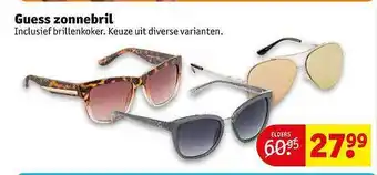 Kruidvat Guess zonnebril aanbieding