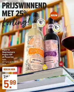 Gall & Gall Riporta Pecorino aanbieding
