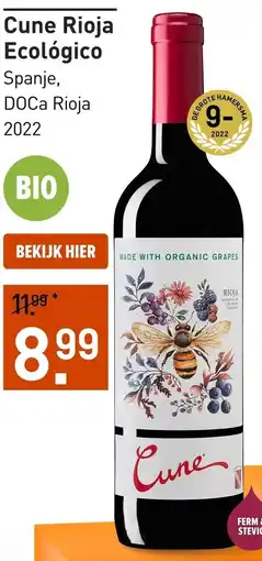 Gall & Gall Cune Rioja Ecologico aanbieding