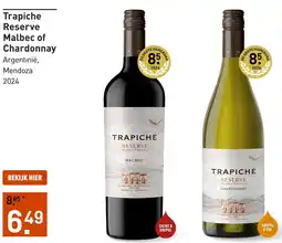 Gall & Gall Trapiche Reserve Chardonnay aanbieding