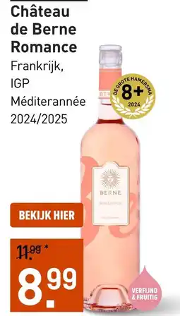 Gall & Gall Château de Berne Romance aanbieding