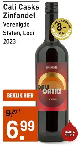 Gall & Gall Cali Casks Zinfandel aanbieding