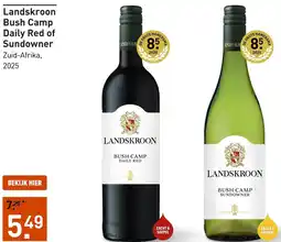 Gall & Gall Landskroon Bush Camp Daily Red aanbieding