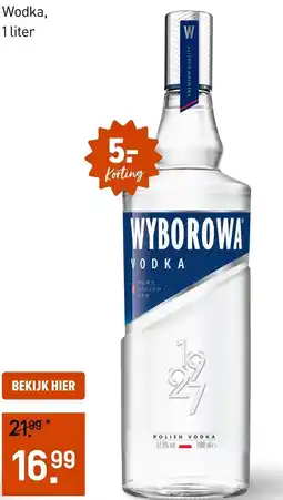 Gall & Gall Wyborowa Vodka aanbieding