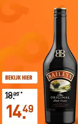 Gall & Gall Baileys Original Irish Cream aanbieding