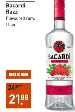 Gall & Gall Bacardí Razz aanbieding